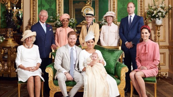 Prince Harry and Duchess Meghan Release Adorable Family Portraits From Son Archie's Christening