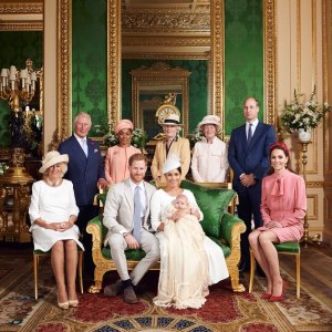 Prince Harry and Duchess Meghan Release Adorable Family Portraits From Son Archie's Christening