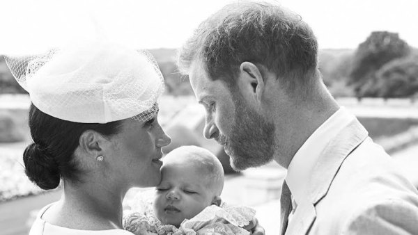 Prince Harry and Duchess Meghan Release Adorable Family Portraits From Son Archie's Christening
