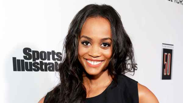 Rachel Lindsay Black Dress July 18, 2017