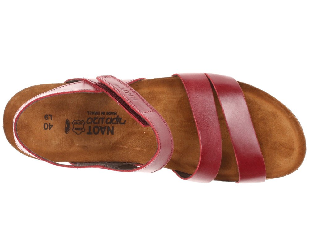 Red Sandals