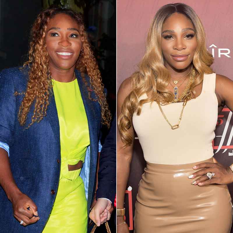 Serena Williams Brown Ombre to Blonde Ombre