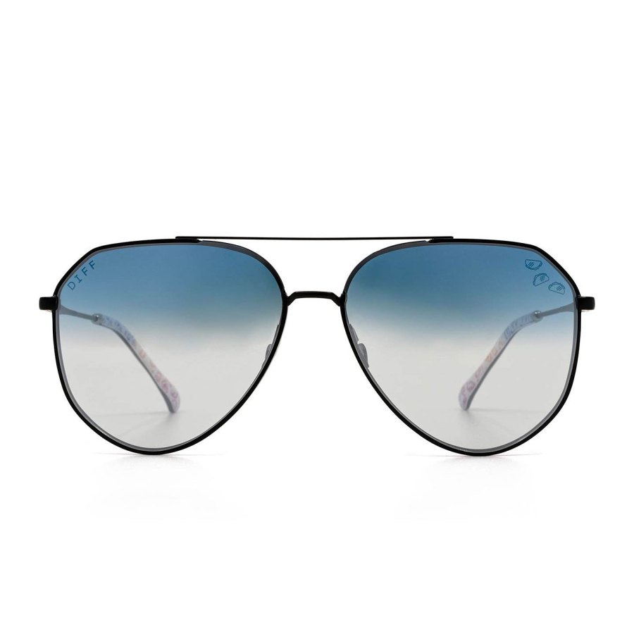 Taco Bell Sunglasses Line - Black White Taco Bell + Cool Blast Lens