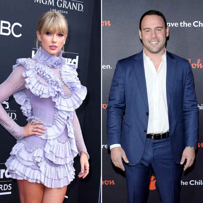 Taylor Swift and Scooter Braun Feud