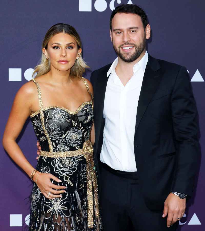 Yael Cohen and Scooter Braun attend the MOCA Benefit 2019 Taylor Swift vs Scooter Braun