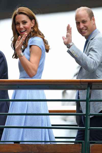 Duchess Kate, Prince William Beam in Blue at 2019 Wimbledon Final ...