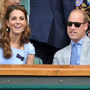 The Duke And Duchess of Cambridge at the 2019 Wimbledon Men's Singles Final