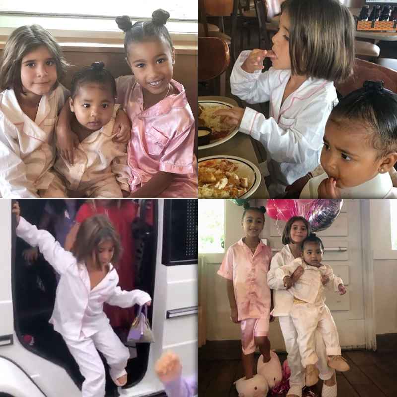 The Kardashian-Jenner Kids' Most Extravagant Birthday Parties IHop PJs party