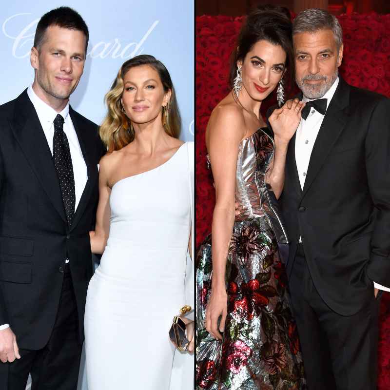 Tom Brady and Gisele Bündchen Amal Clooney and George Clooney Multiple Wedding Ceremonies