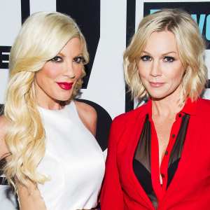 Tori Spelling and Jennie Garth
