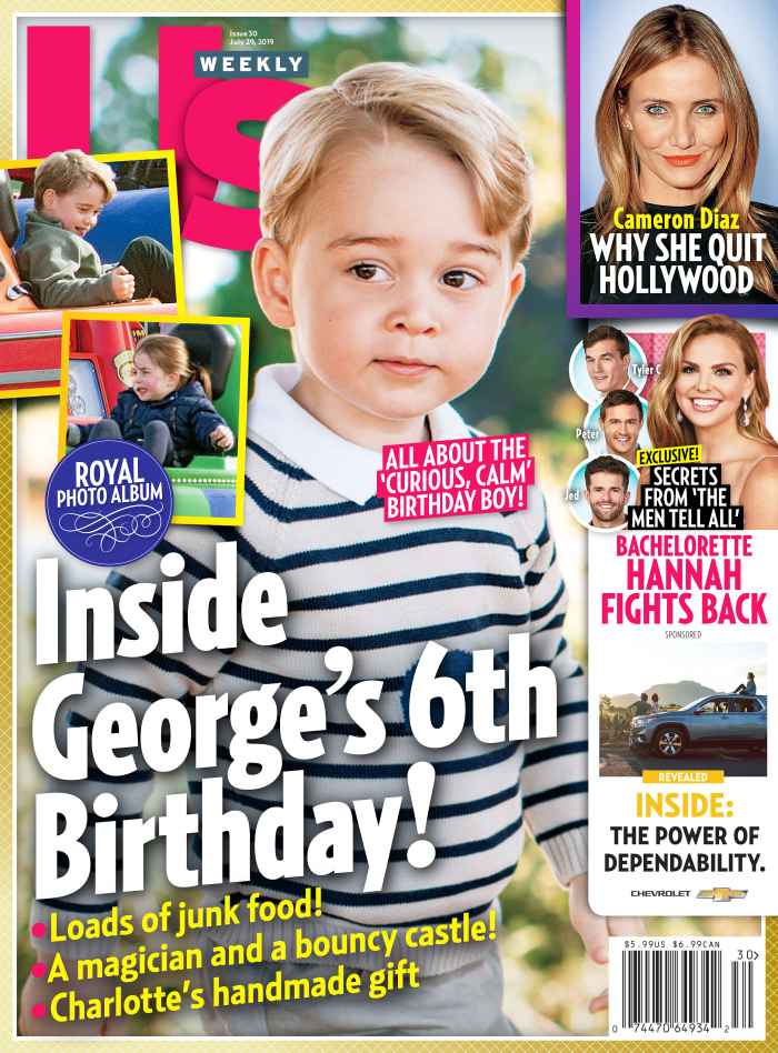 Us Weekly Cover Issue 3019 Prince George 6th Birthday