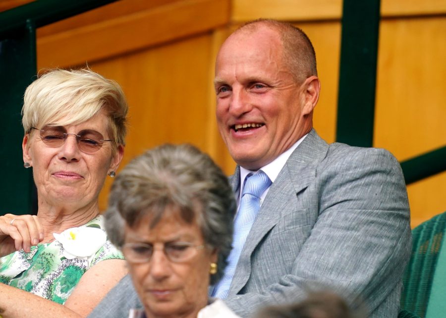 Woody Harrelson Emotions Wimbledon