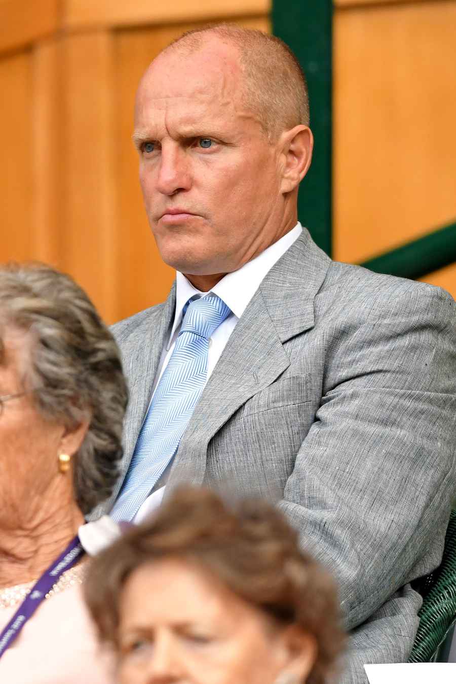 Woody Harrelson Emotions Wimbledon