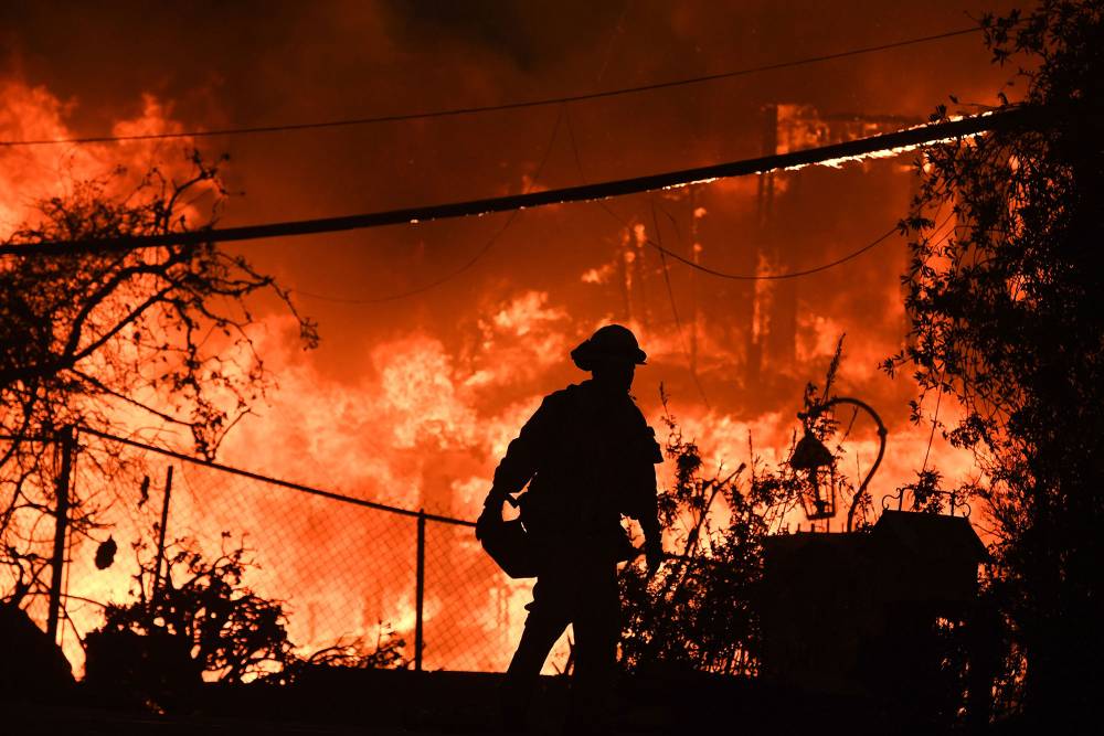 Woolsey Fire November 2018 Destroyed Malibu Home of Miley Cyrus