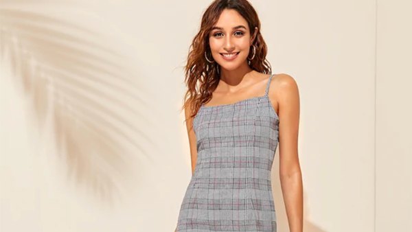 plaid dress