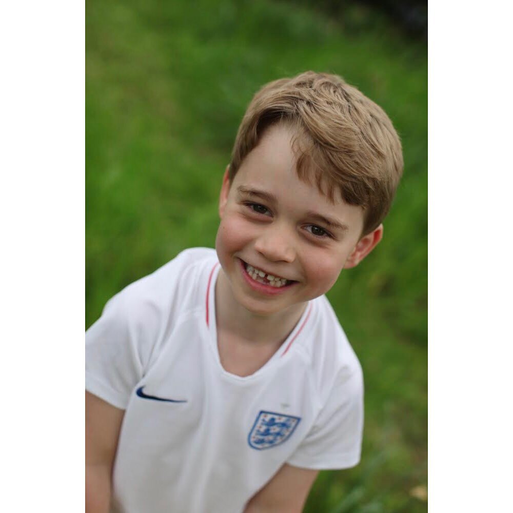 Prince George Laughs, Shows Off Missing Teeth in Official 6th Birthday Photos