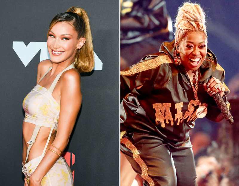 Bella Hadid and Missy Elliott What You Didn't See On TV MTV VMAs 2019