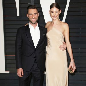 Adam Levine Behati Prinsloo Daughters Dusty Gio