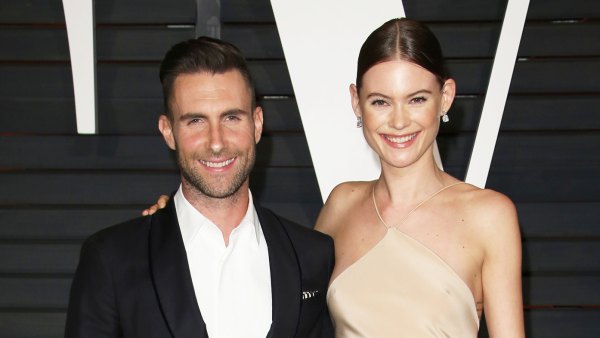 Adam Levine Behati Prinsloo Daughters Dusty Gio