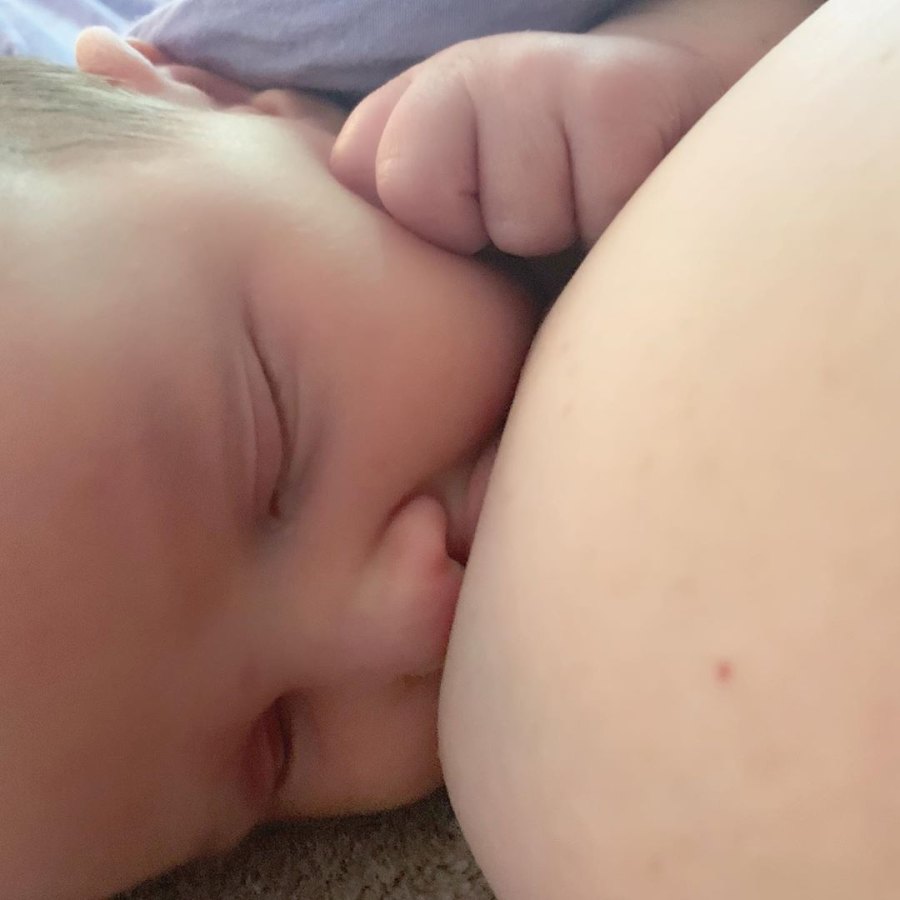 Alanis Morissette Breast-Feeding