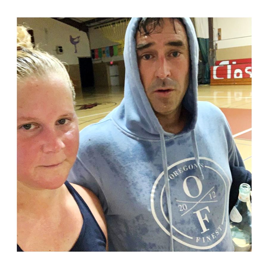 Amy Schumer Plays Volleyball 3 Months After C-Section