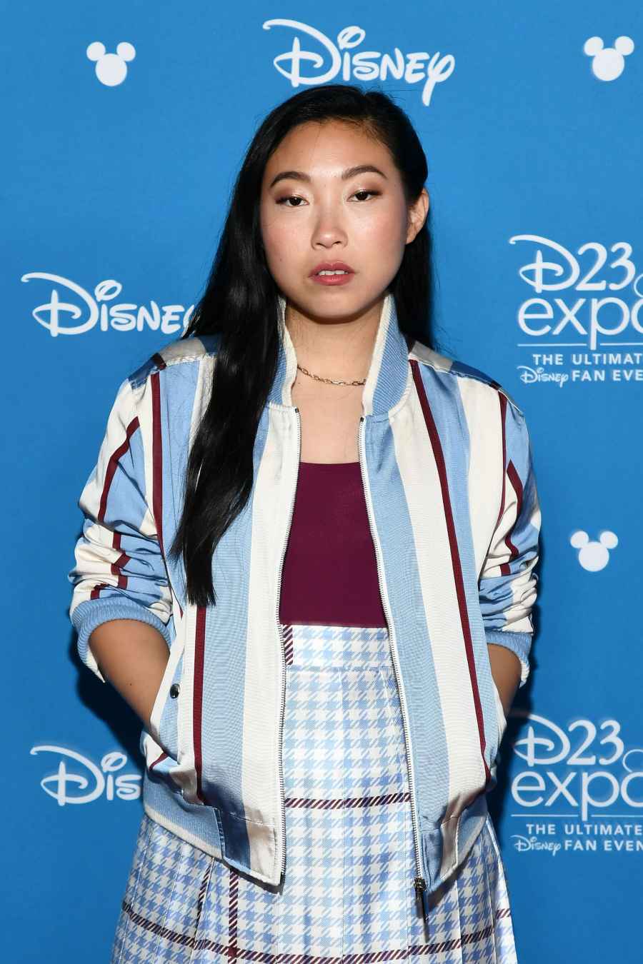 Awkwafina Angelina Jolie Talks Sending Son Maddox to College, Plus More Stars at D23