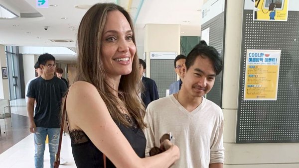 Angelina Jolie and Maddox Jolie-Pitt's First Day at College