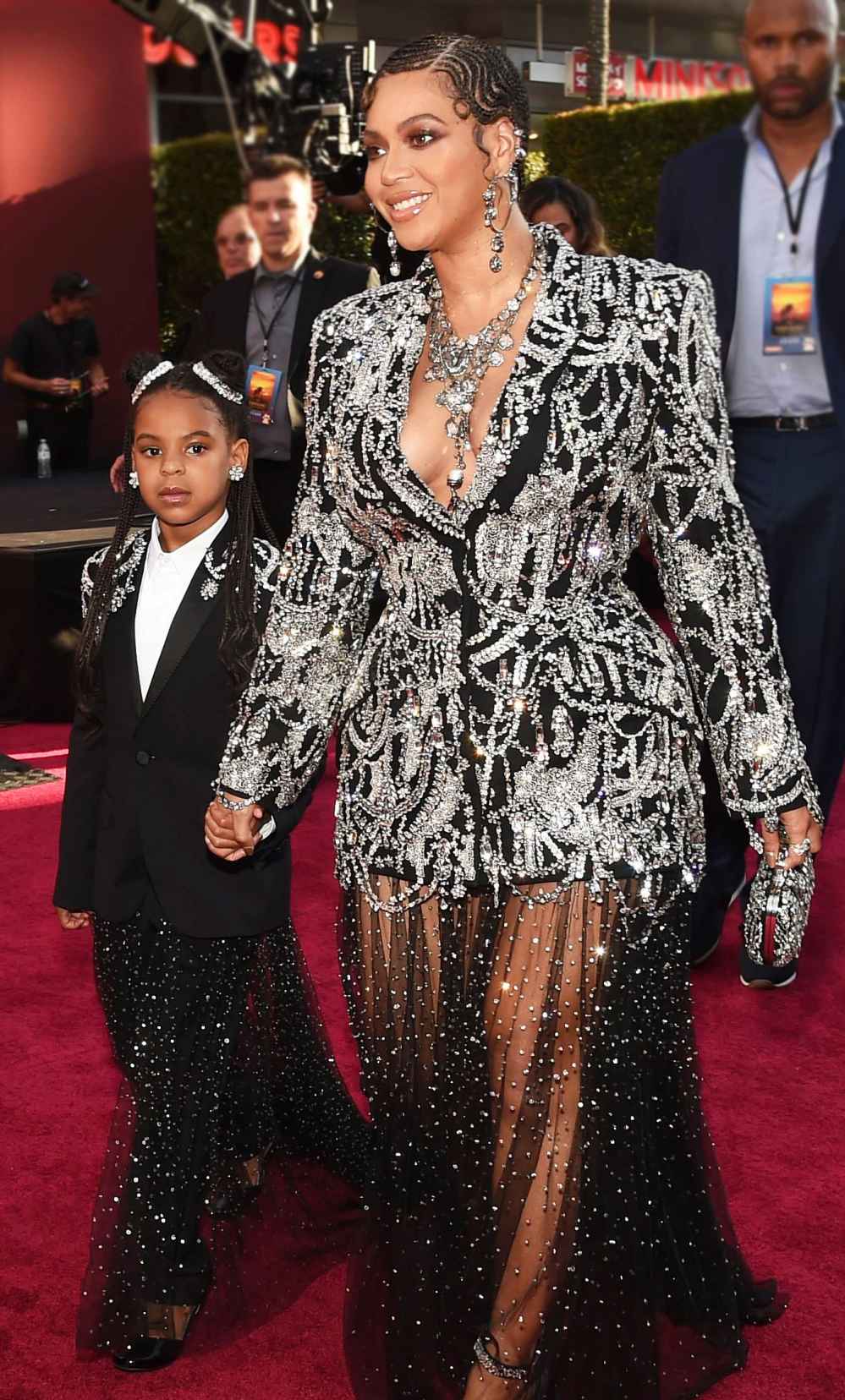 Blue Ivy Carter and Beyonce July 9, 2019