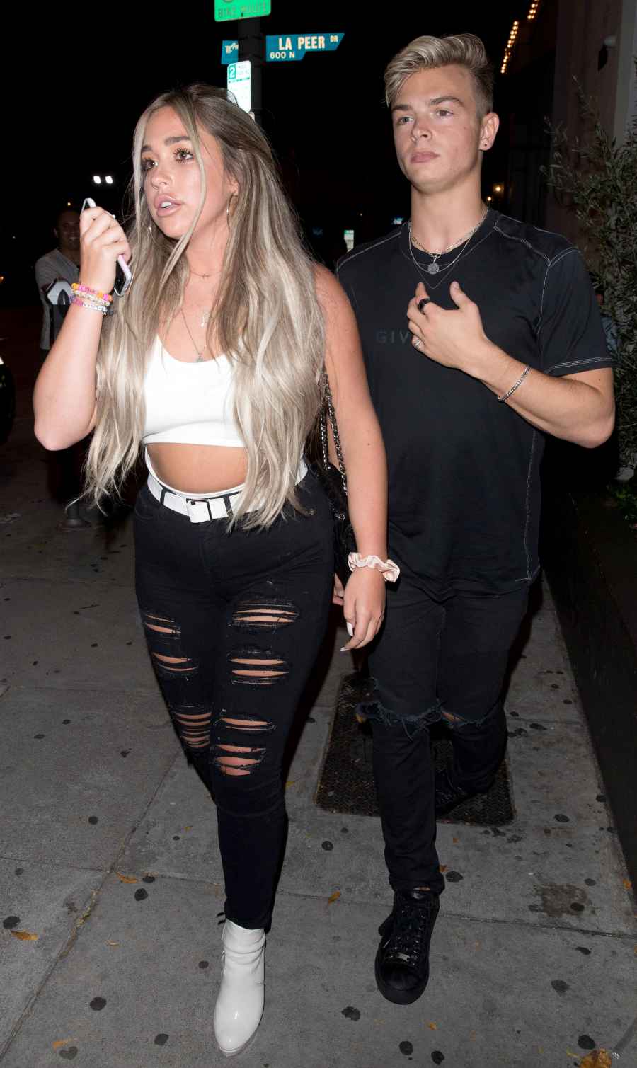 Brielle Biermann Ariana Biermann Look Like Twins While Out With Stallone Sisters