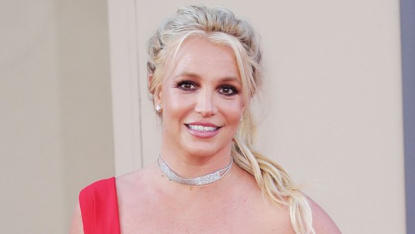 Britney Spears Red Dress July 22, 2019