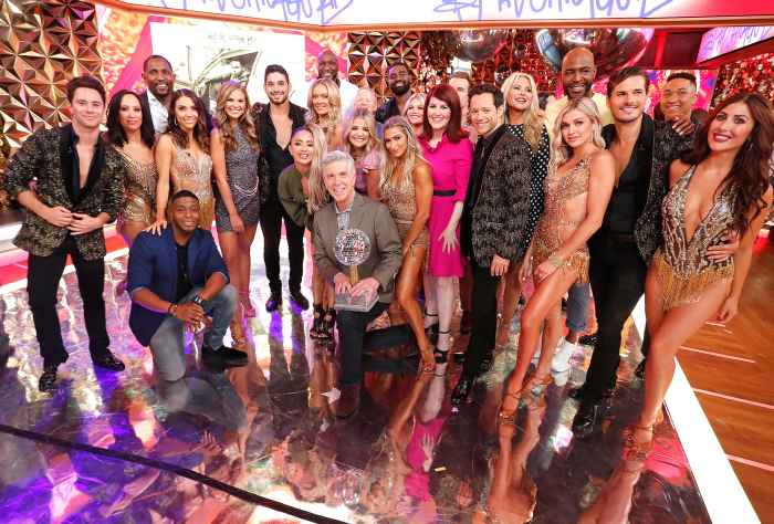 Cast of Dancing With The Stars on Good Morning America