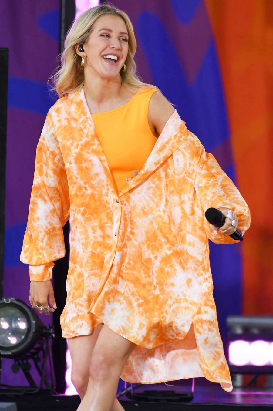 Celebs Wearing Tie-Dye - Ellie Goulding June 14, 2019