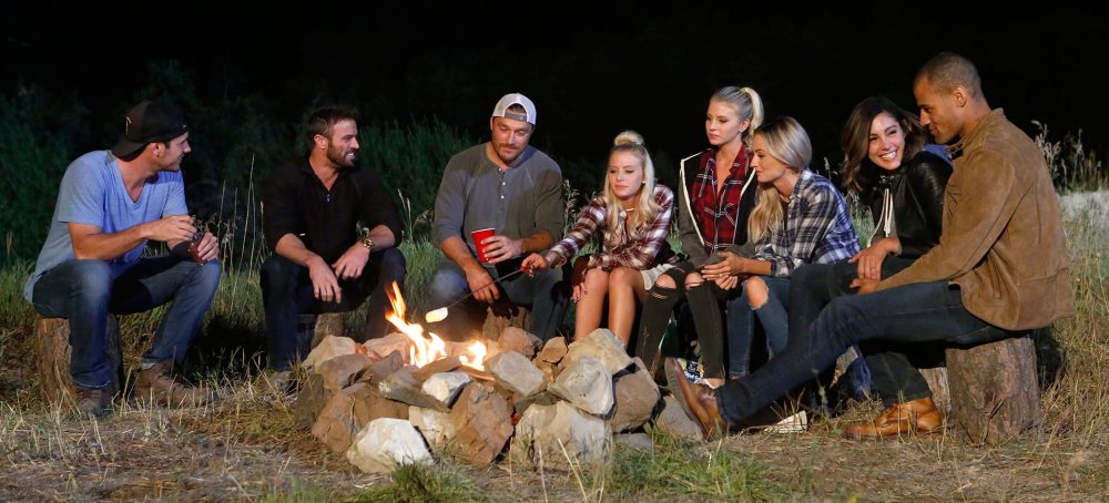Chad Johnson Swears Off Watching Bachelor Ben Higgins, Chris Soules, Haley Ferguson, Emily Ferguson, Lauren Bushnell, Lace Morris, and Grant Kemp.