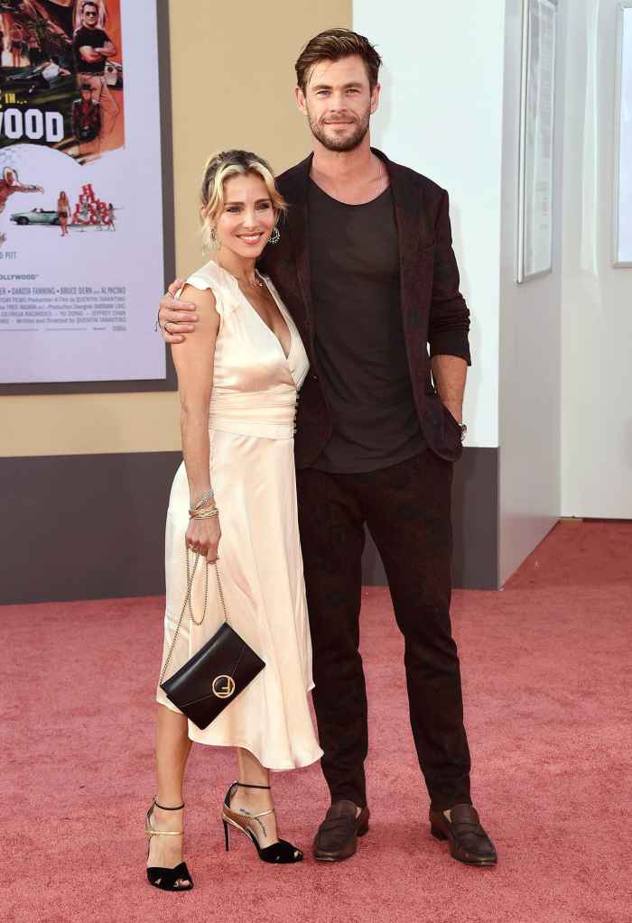 Elsa Pataky And Chris Hemsworth Birthday Red Carpet
