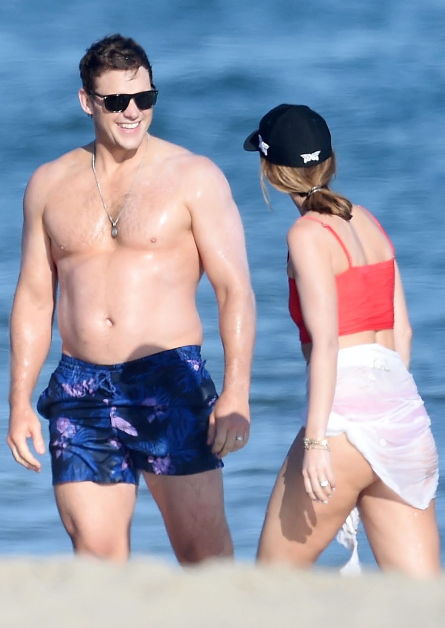 Chris Pratt, Rob Lowe, and Katherine Schwarzenegger Bikini Beach Bods