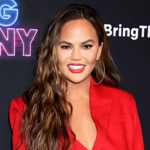 Chrissy Teigen Red Dress