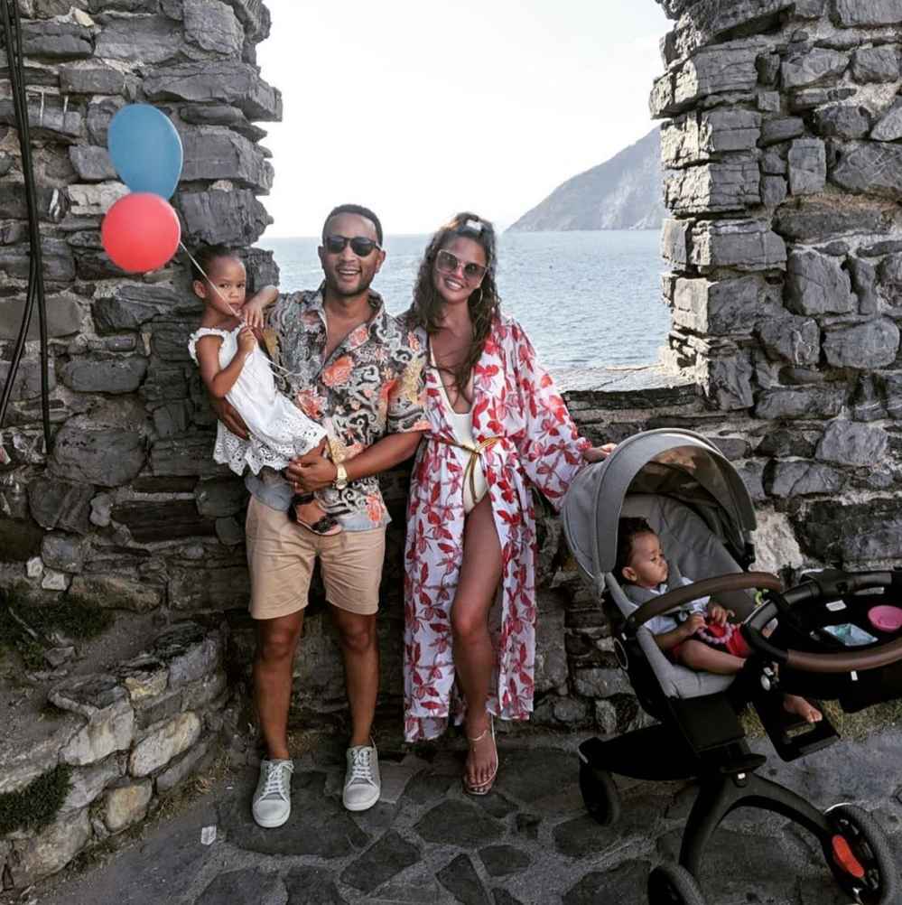 Meet the Legends Chrissy Teigen John Legend Kids Luna Miles Cutest Moments Over the Years