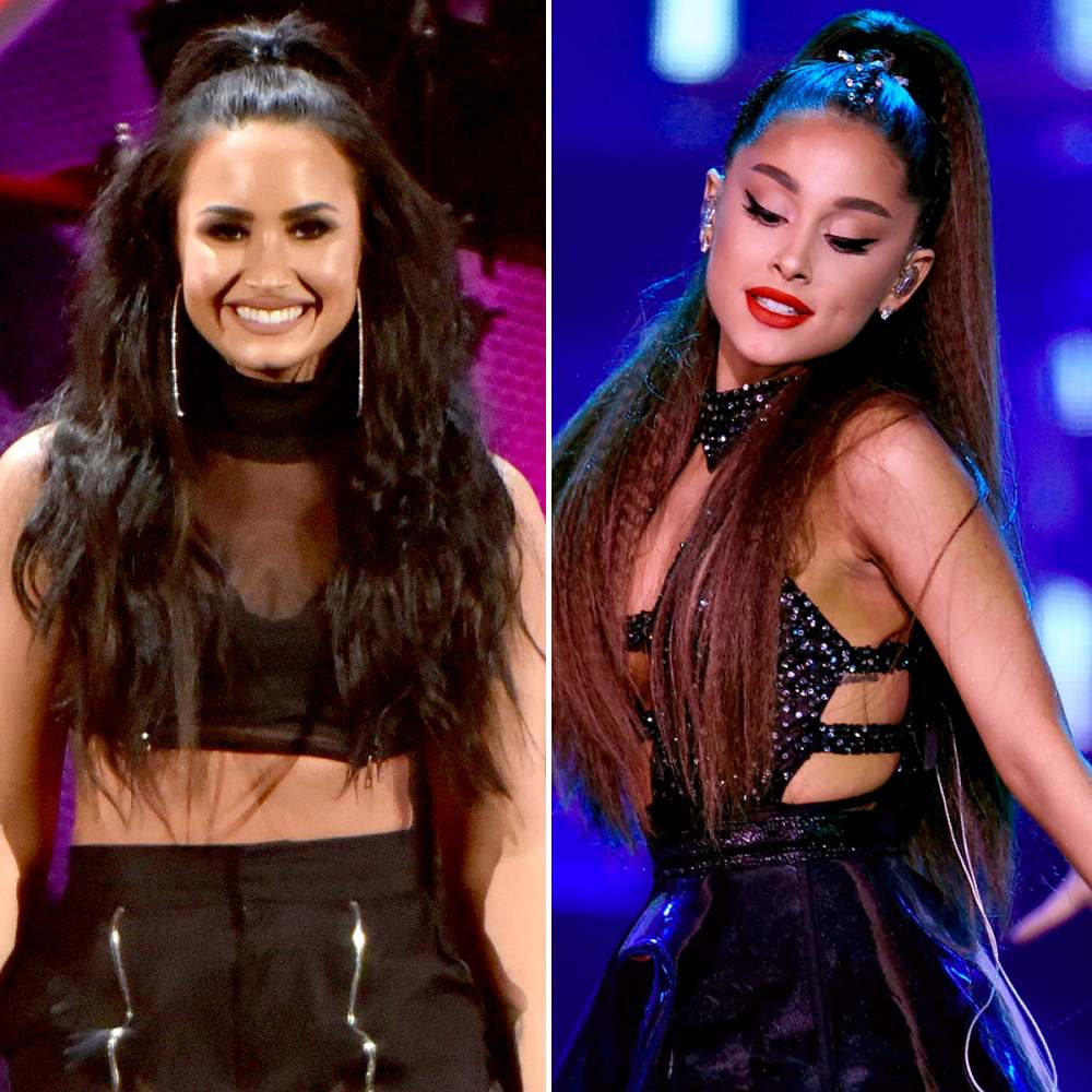 Demi-Lovato-27th-Birthday-at-Ariana-Grande-Concert