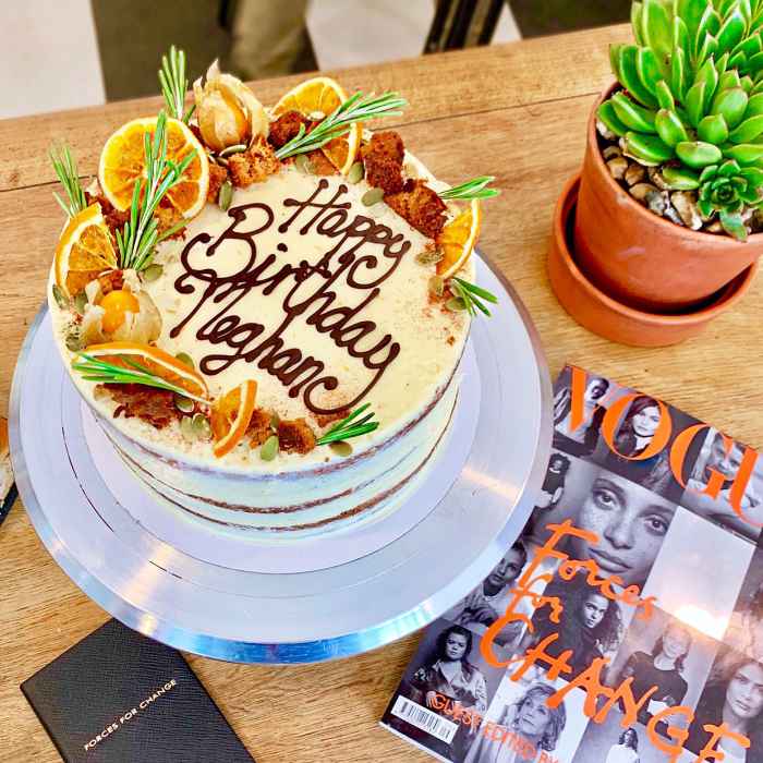 Duchess Meghan Celebrates 38th Birthday With Meaningful Carrot Cake