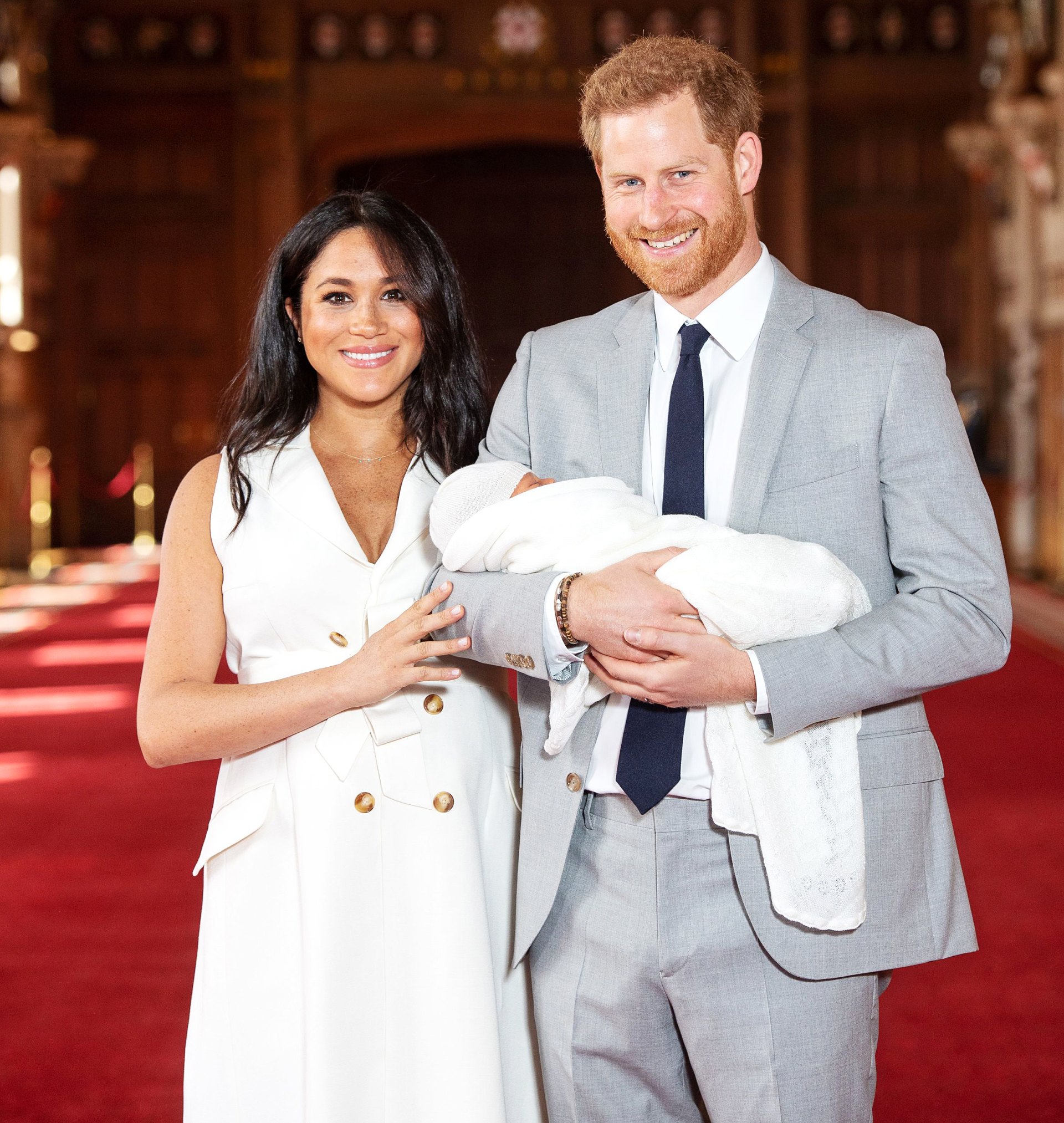 Archie Ginger Duchess Meghan, Prince Harry’s Son Archie Has Dad’s 'Reddish' Hair | Us ...