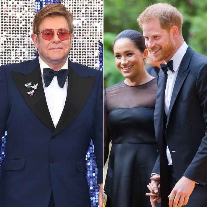 Elton John Defends Prince Harry and Duchess Meghan's Private Jet Use