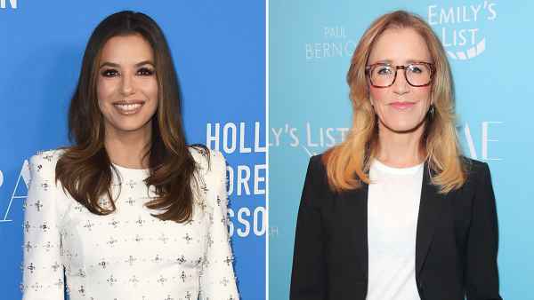 Eva Longoria Support and Love Felicity Huffman
