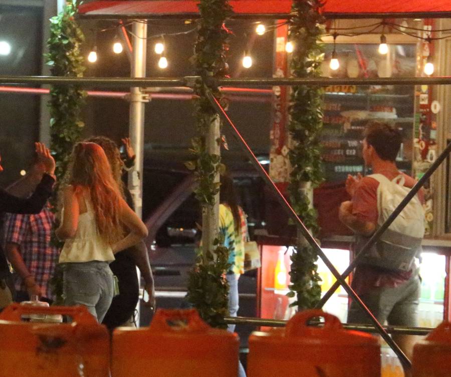 Gigi Hadid and Tyler Cameron Grab Dinner With Serena Williams