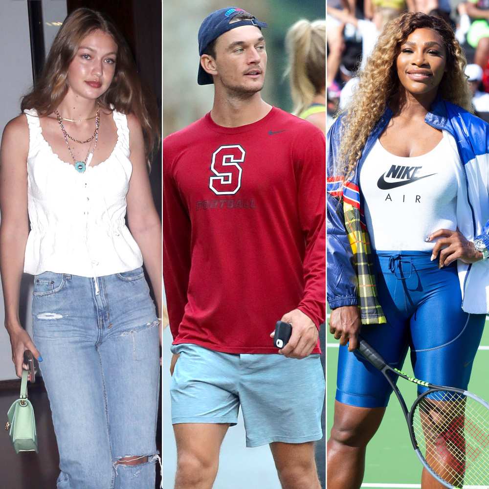 Gigi Hadid and Tyler Cameron Grab Dinner With Serena Williams