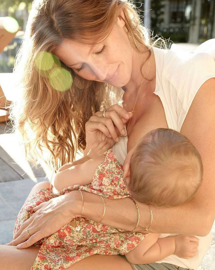 Gisele Bündchen Breast Feeding Challenges Instagram