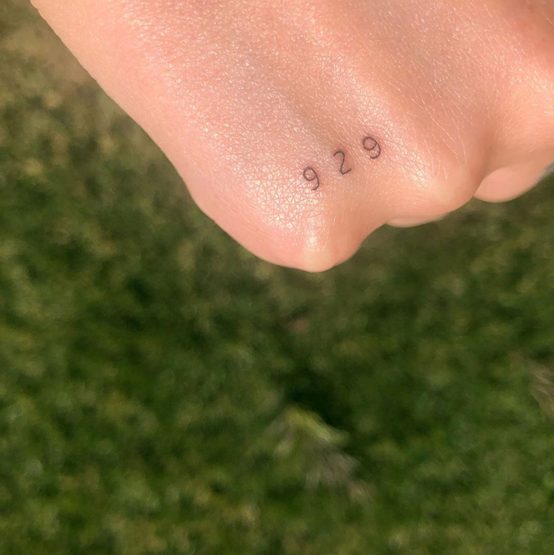 Halsey Tattoo Instagram August 11, 2019