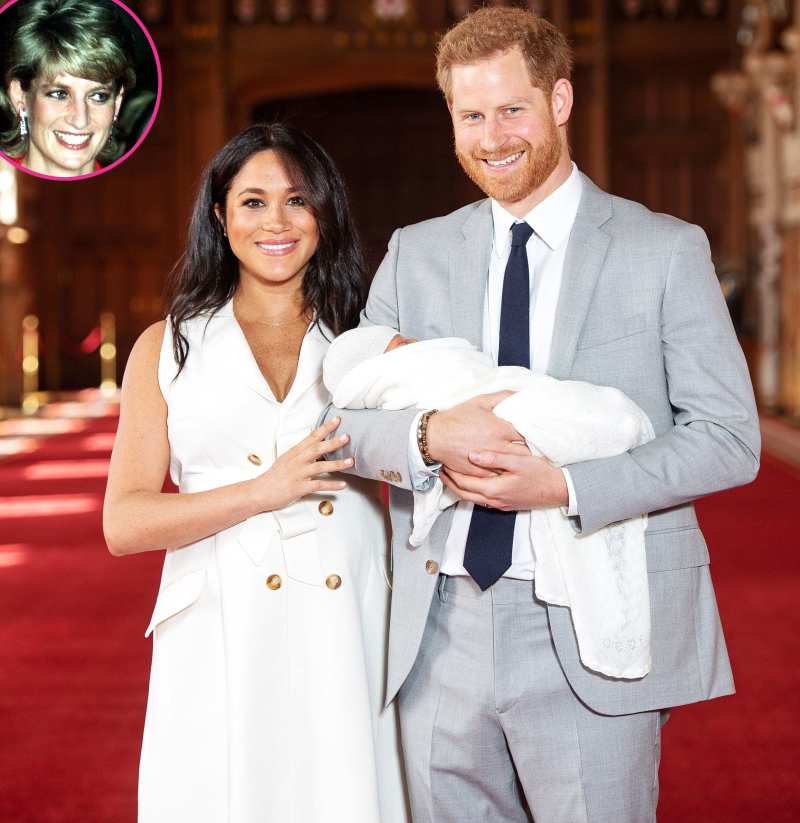 Harry Meghan Have Photo of Princess Diana Archie Nursery