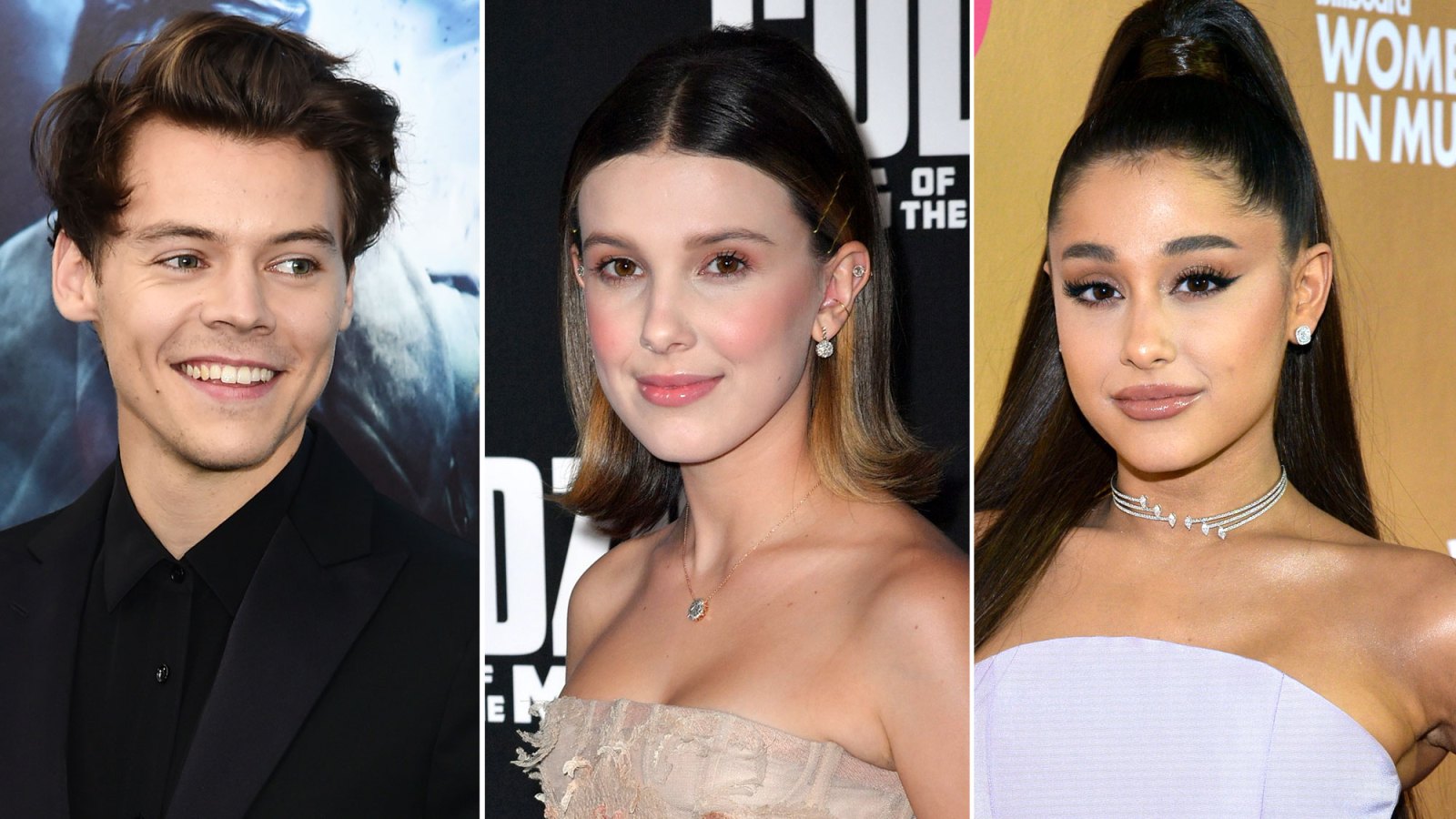 Harry Styles and Millie Bobby Brown Dance at Ariana Grande's Concert