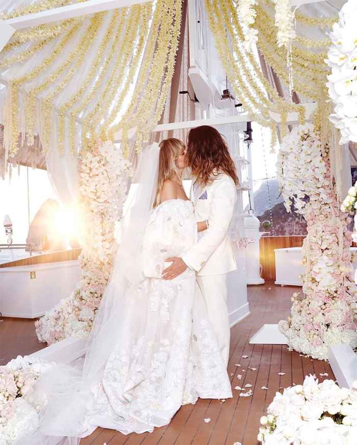 Heidi Klum Tom Kaulitz Wedding Dress