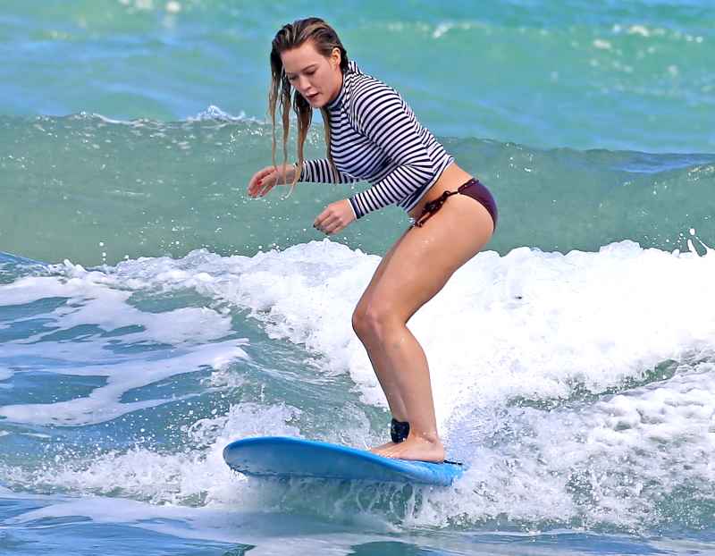 Hilary-Duff-surfing